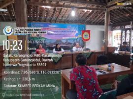 Sosialisasi Penguatan Pemberdayaan Kelompok Pertanian dan Perikanan Darat Pengelolaan Budidaya Lele